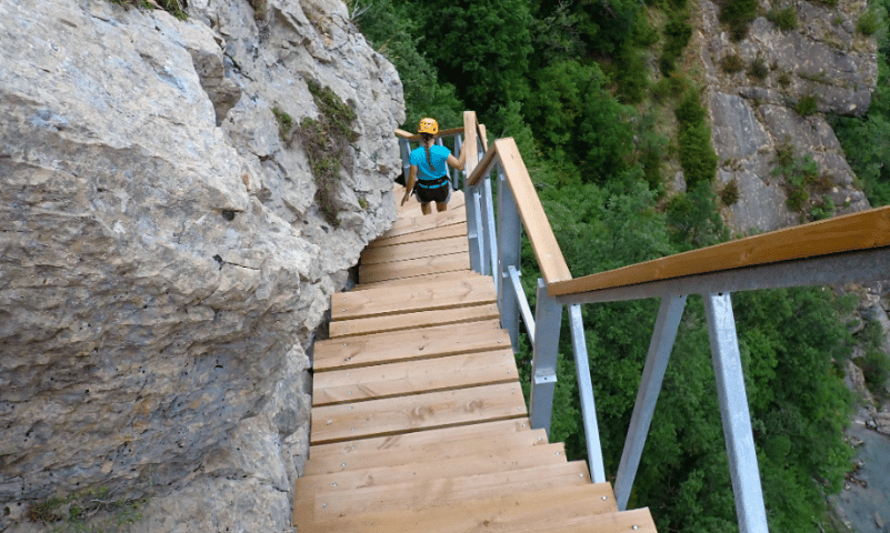 Pasarelas de Refogons y Puente Rompiu